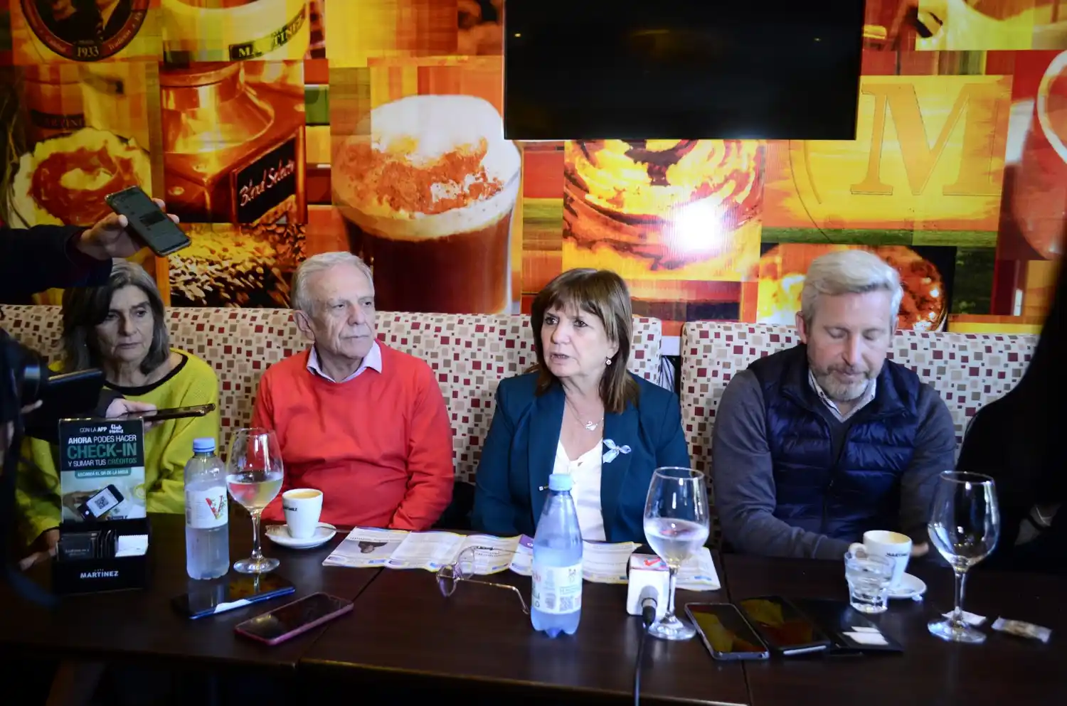 Rogelio Frigerio y Patricia Bullrich compartieron acto en Victoria
