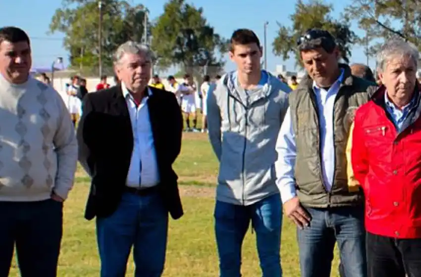 El presidente de San Lorenzo de Tostado, un beneficiado.