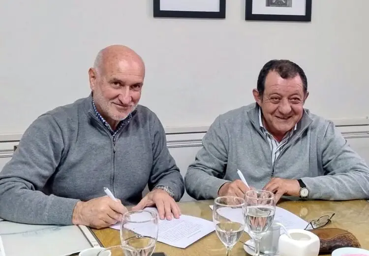 Firma. Marcelo Aba y Julio Marini