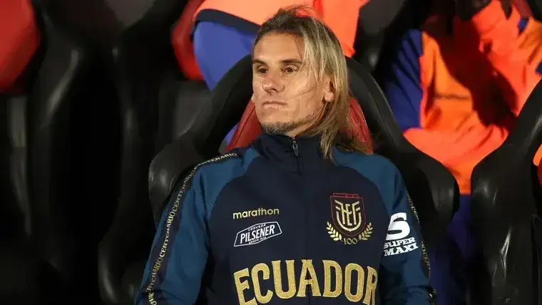 Beccacece, el DT argentino de Ecuador.