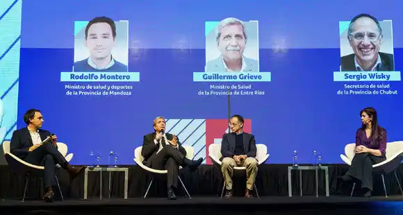 El ministro Grieve disertó en el foro de salud de AmCham Argentina
