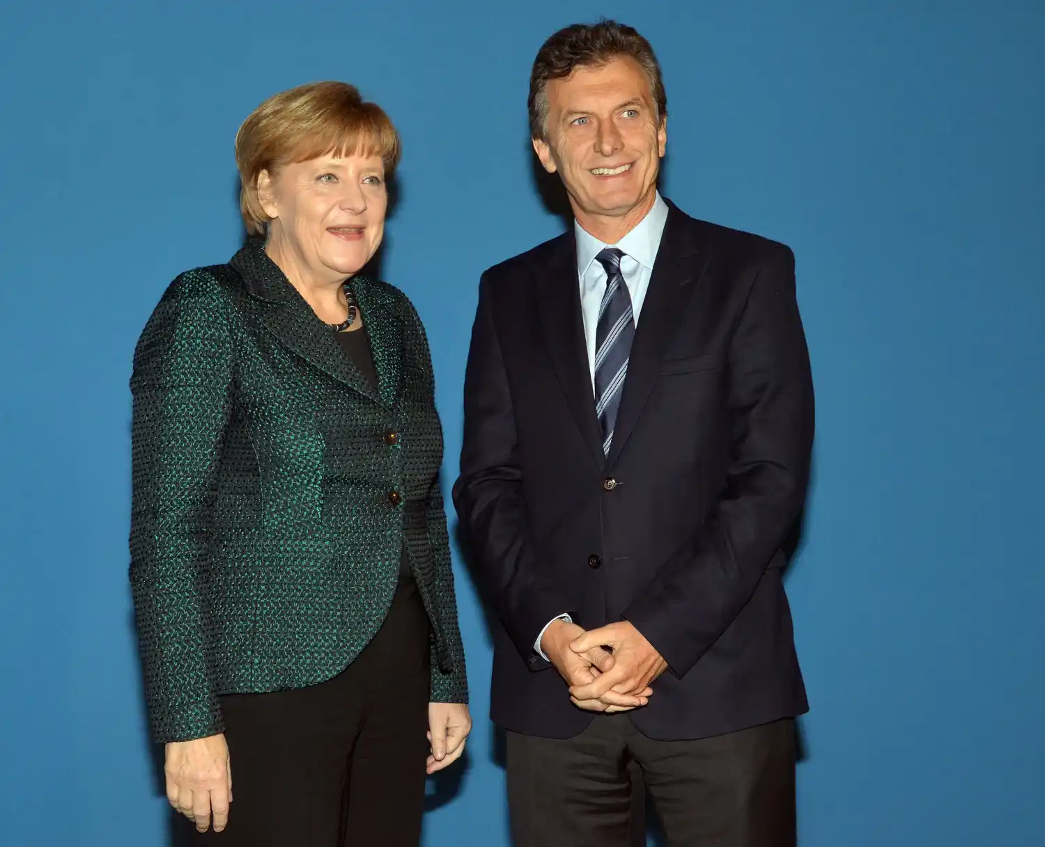 Mauricio Macri se reúne con Angela Merkel