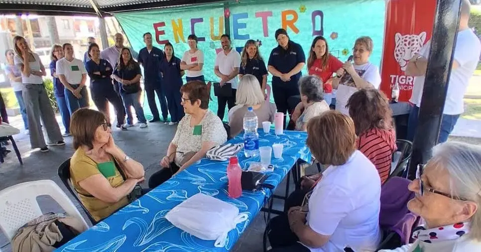 El Talar: Adultos mayores disfrutaron de un encuentro recreativo organizado por el Municipio de Tigre