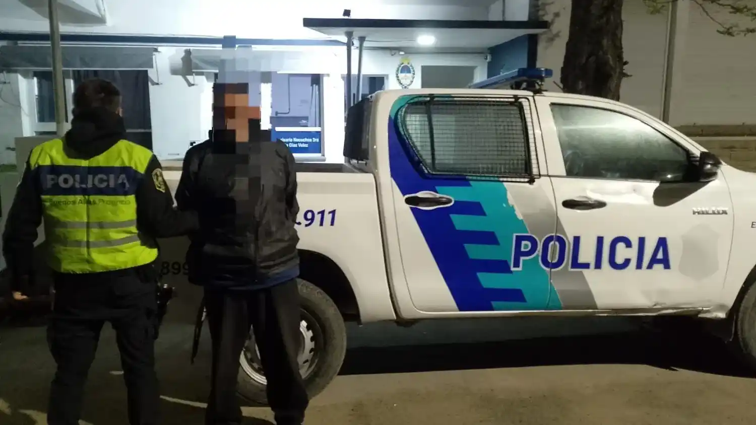 El hombre fue detenido
