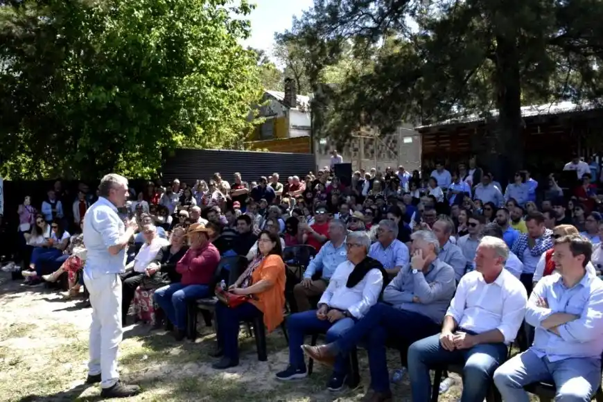 En Gualeguay, Galimberti mandó un mensaje a Frigerio: “no alcanza con acreditar domicilio”