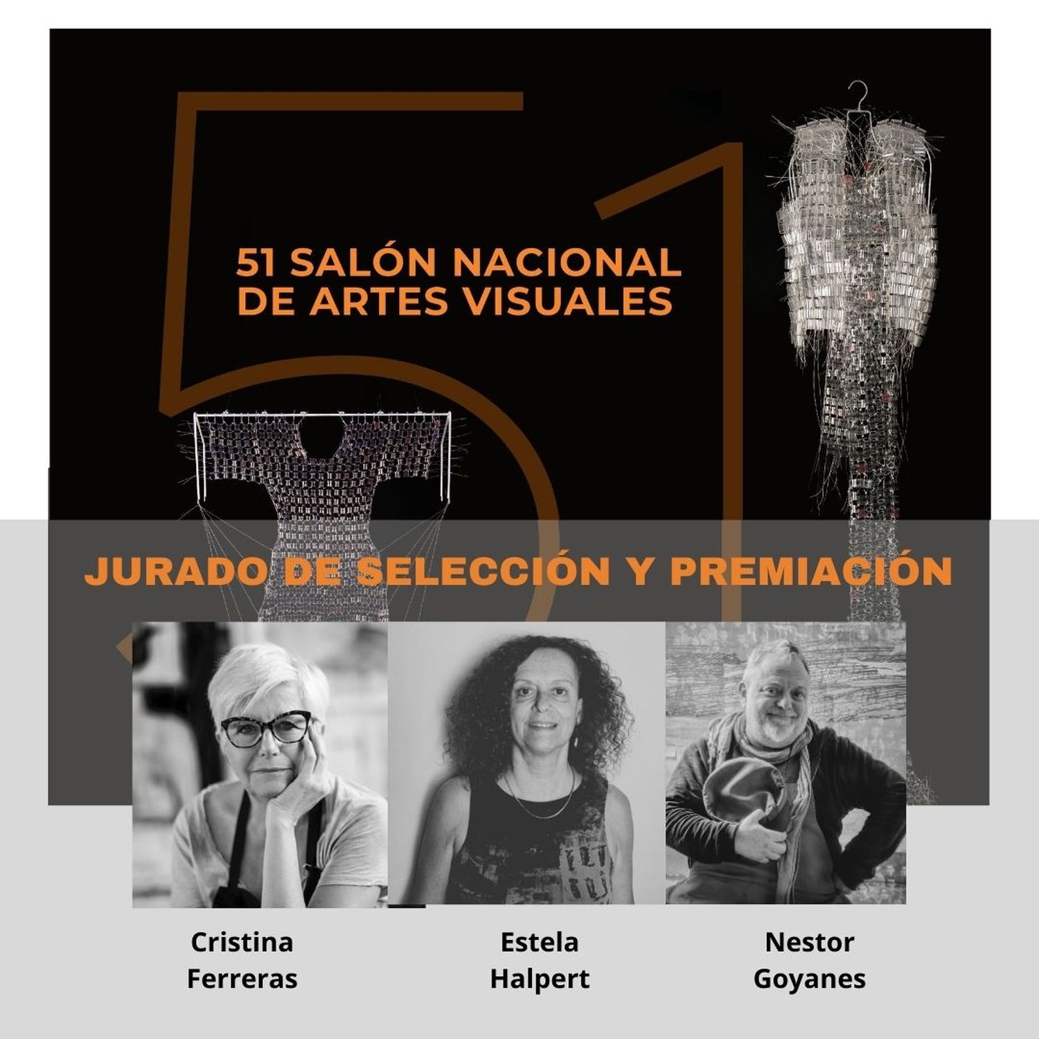 El Mumbat dio a conocer los jurados del 51 Salón Nacional de Artes Visuales