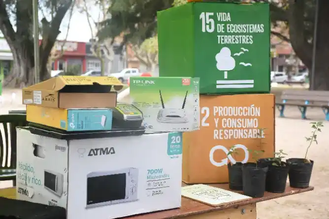 Jornada de reciclado en Plaza Libertad: vecinos podrán entregar materiales reciclables, electrónicos y aceite usado