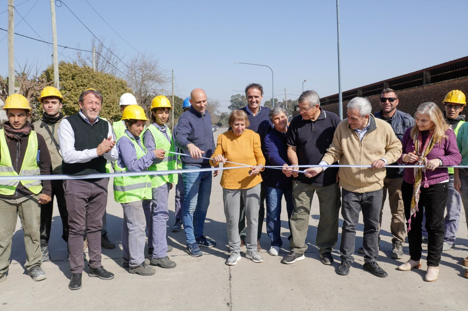 Katopodis inauguró la segunda circunvalación de Alberti