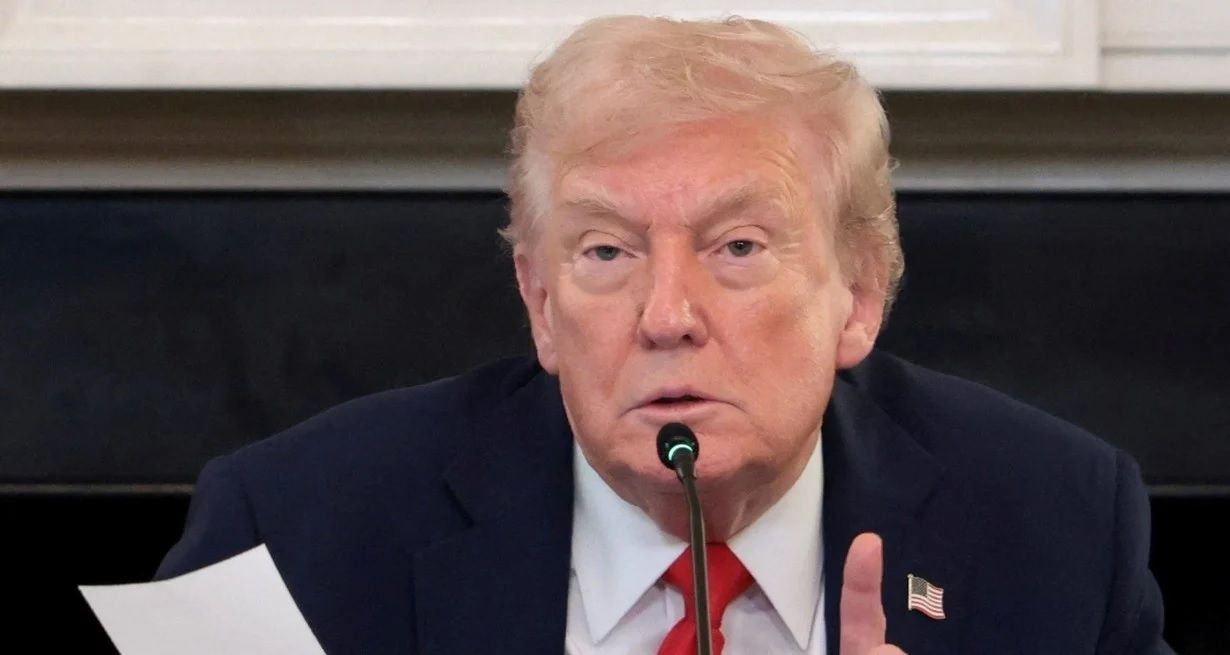 Donald Trump celebró “la primera fase” del plan de paz. Reuters.