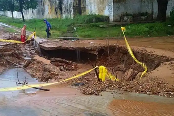 El temporal hizo desastres también en Concordia