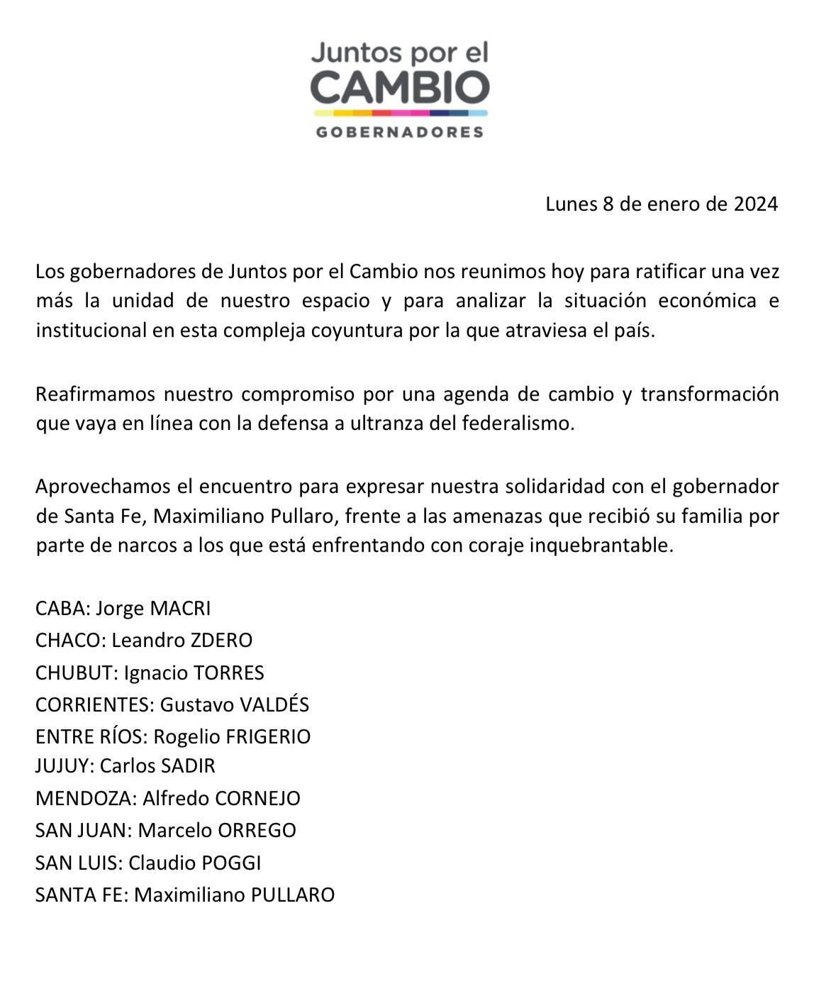comunicado