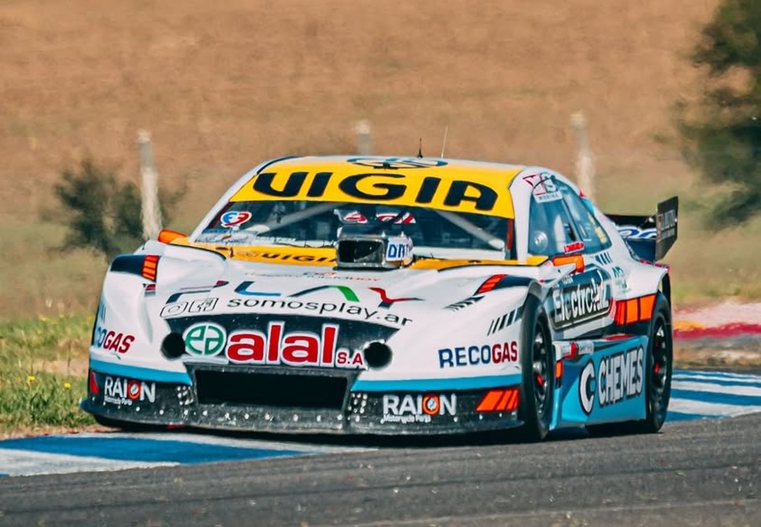Gaspar Charsard terminó 8vo. en el TC Pista en Toay, La Pampa