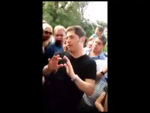 Axel Kicillof le dijo “forro” a Sergio Massa