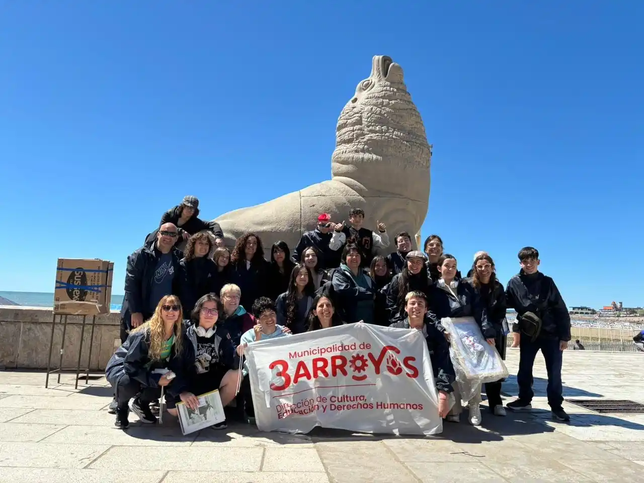 La delegación tresarroyense que participó en disciplinas culturales en Mar del Plata