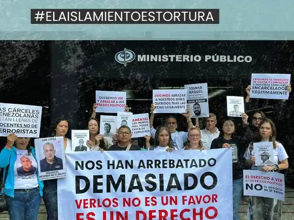 ONG denuncia "aislamiento prolongado" contra 16 presos políticos