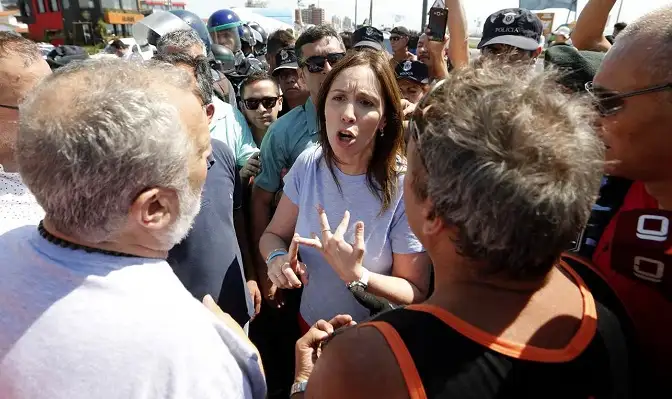 Tensión en Mar del Plata: Vidal se enfrentó con un grupo de guardavidas