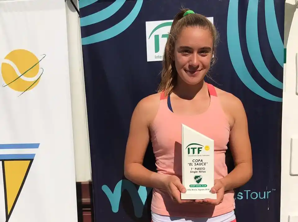 Copa El Sauce, ITF 5: Solana Sierra, campeona en Villa María