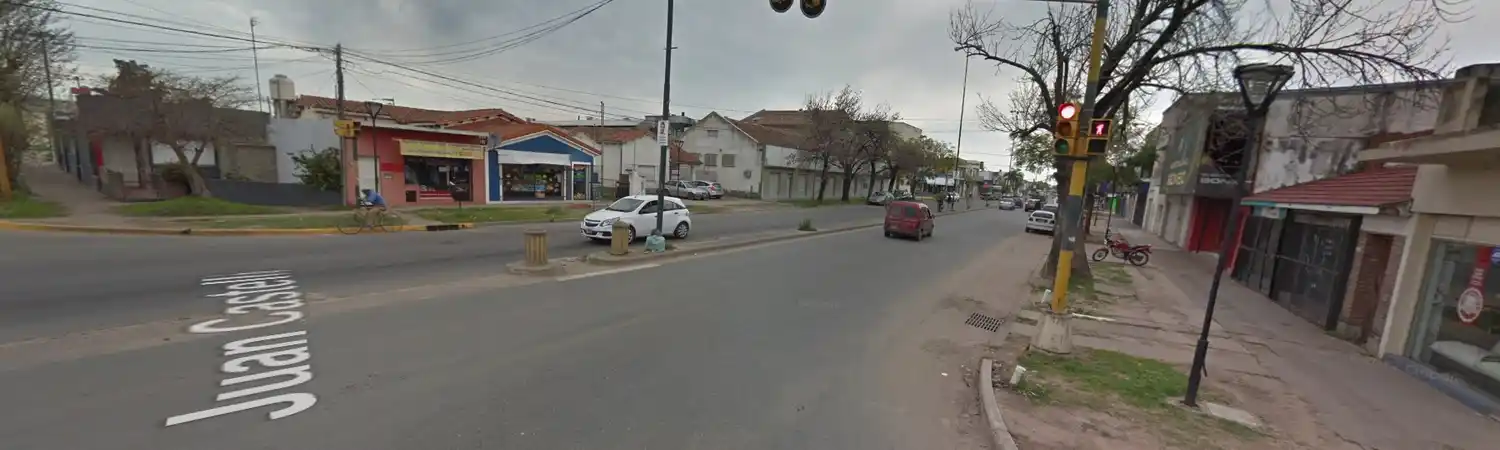 Grave estado de un joven que derrapo con su moto