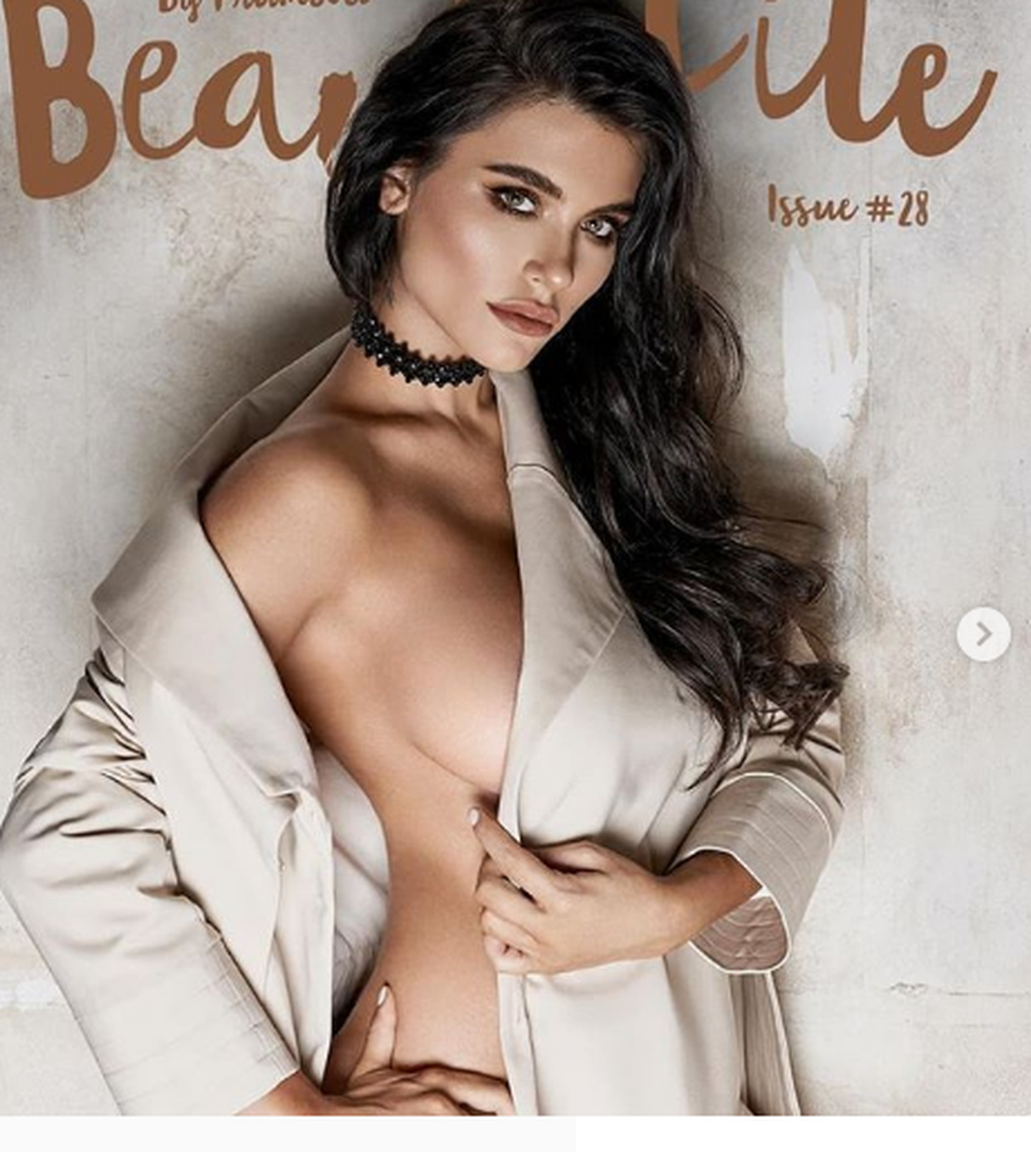 El desnudo de Eva de Dominici para una revista estadounidense
