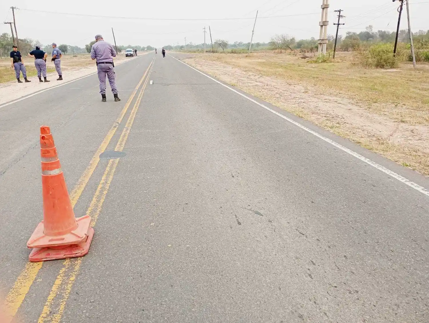 Hallan a mujer agonizando en la 
ruta 81 y luego falleció en el hospital