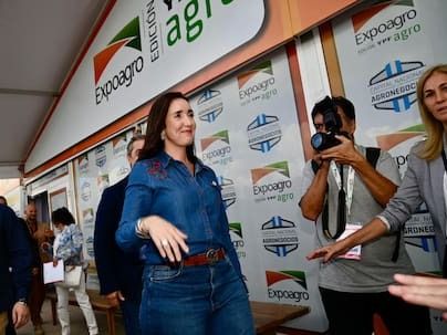 Vicepresidenta de la Nación, Victoria Villarruel.