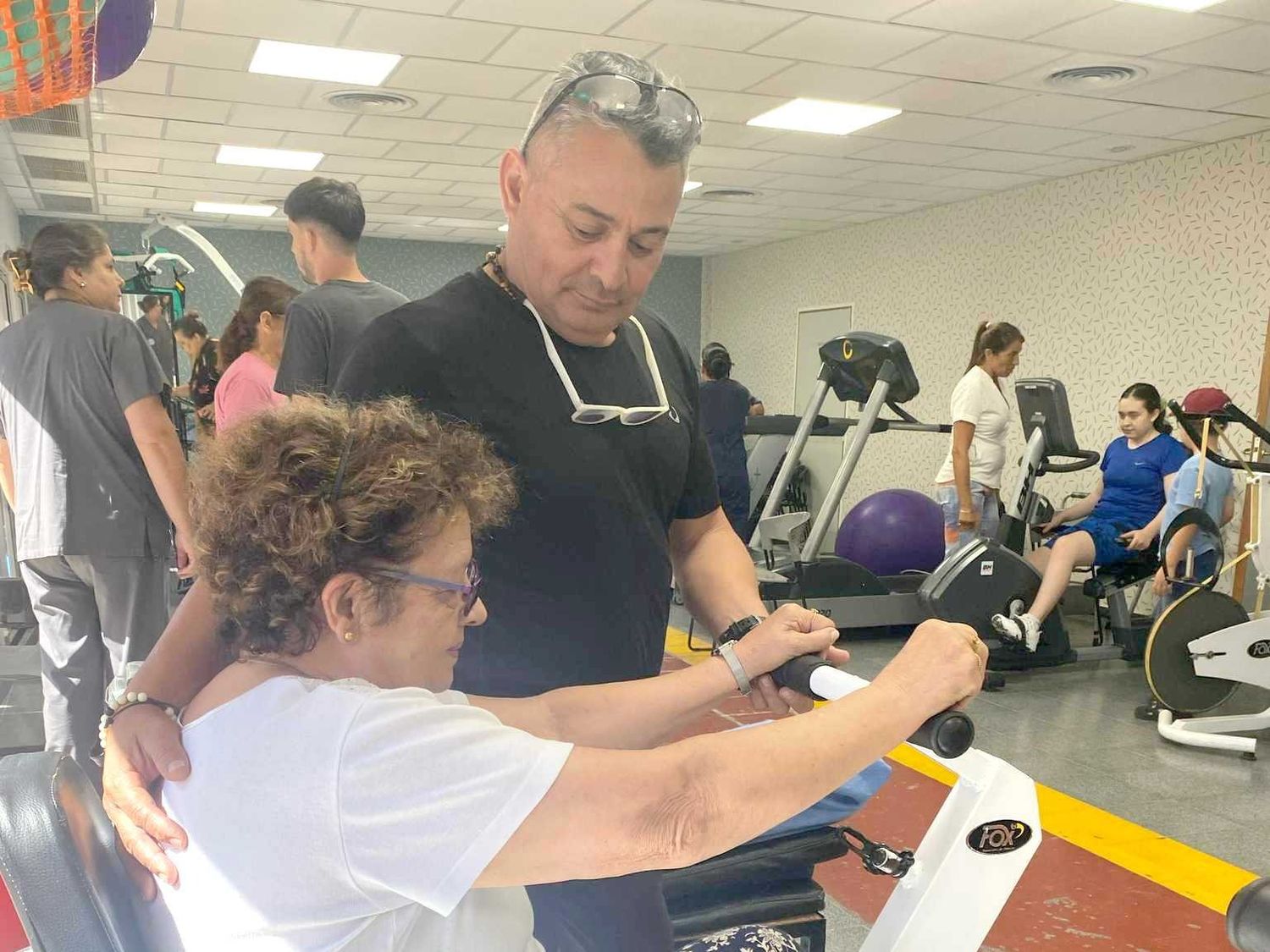 HAC: evalúan avances en el servicio de Kinesiología