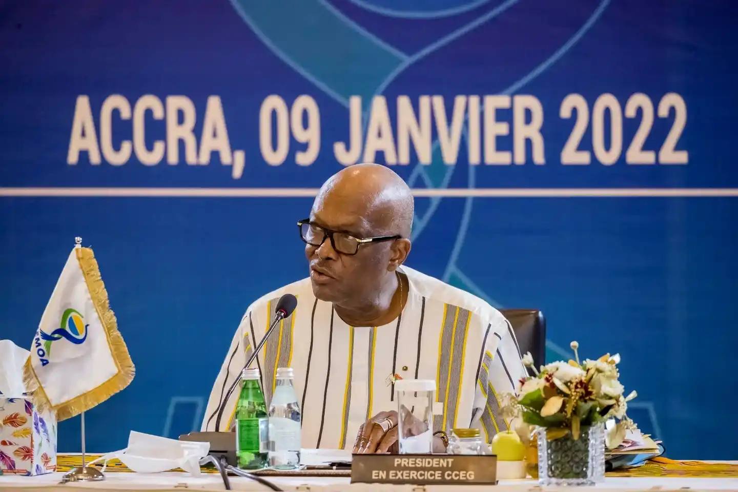 El presidente de Burkina Faso, Roch Marc Christian Kaboré