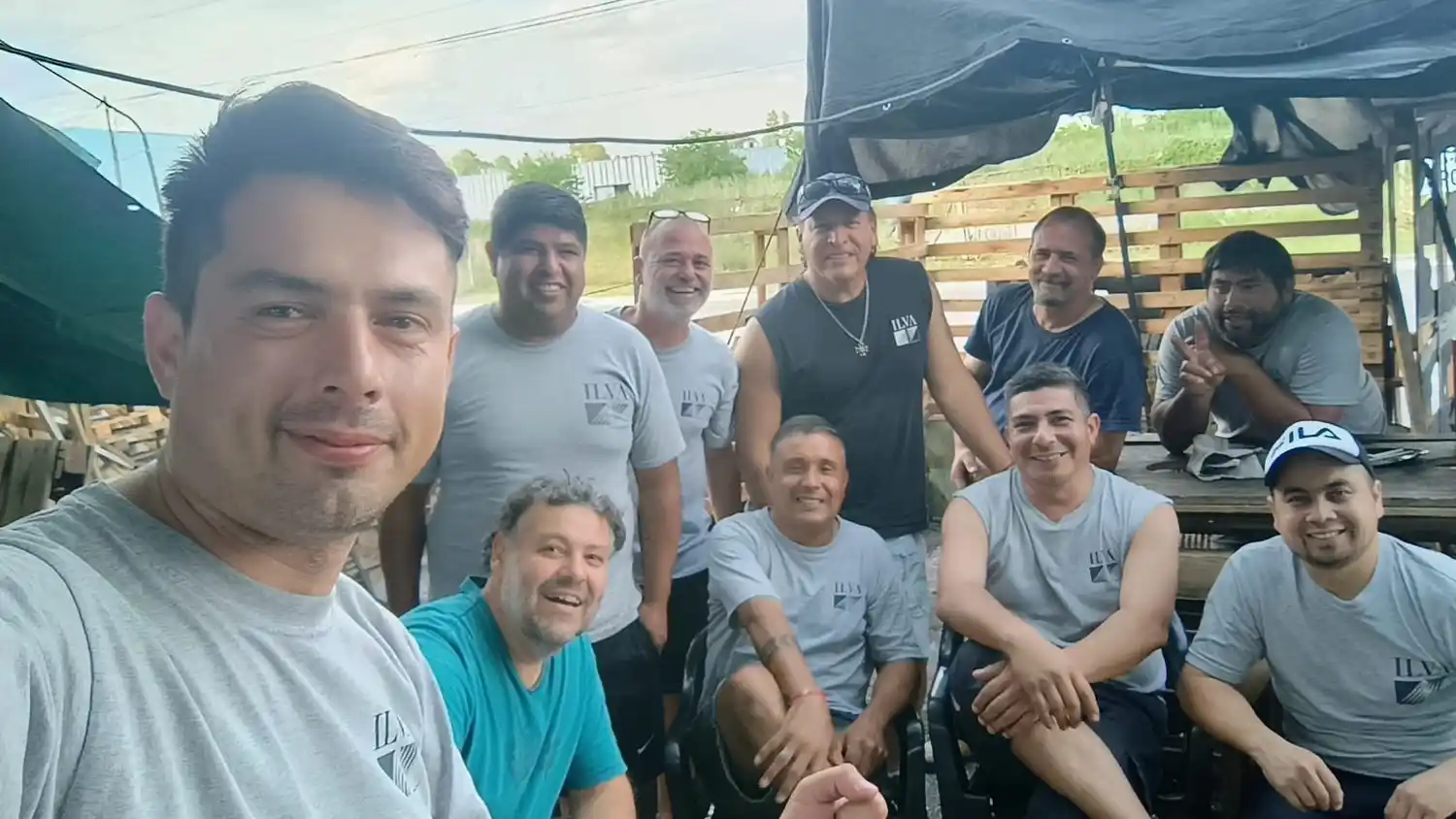 El acampe ya lleva casi seis meses.