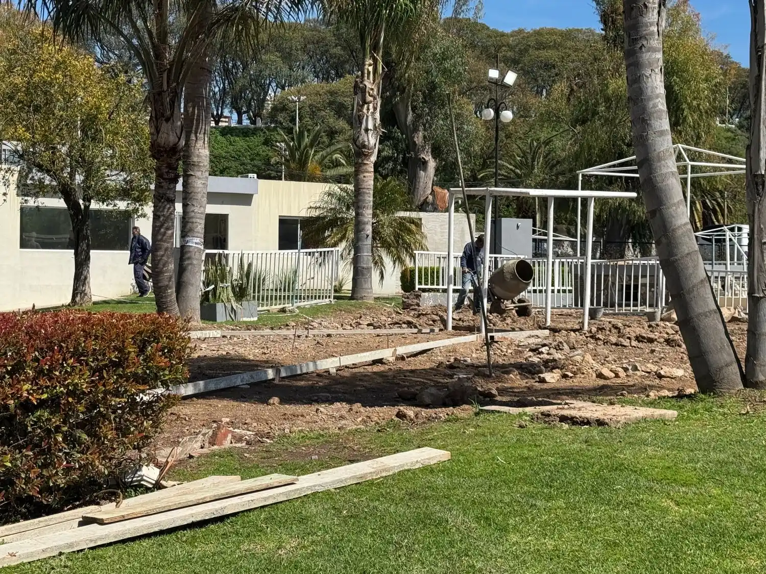 Náutico trabaja en su infraestrucutra.