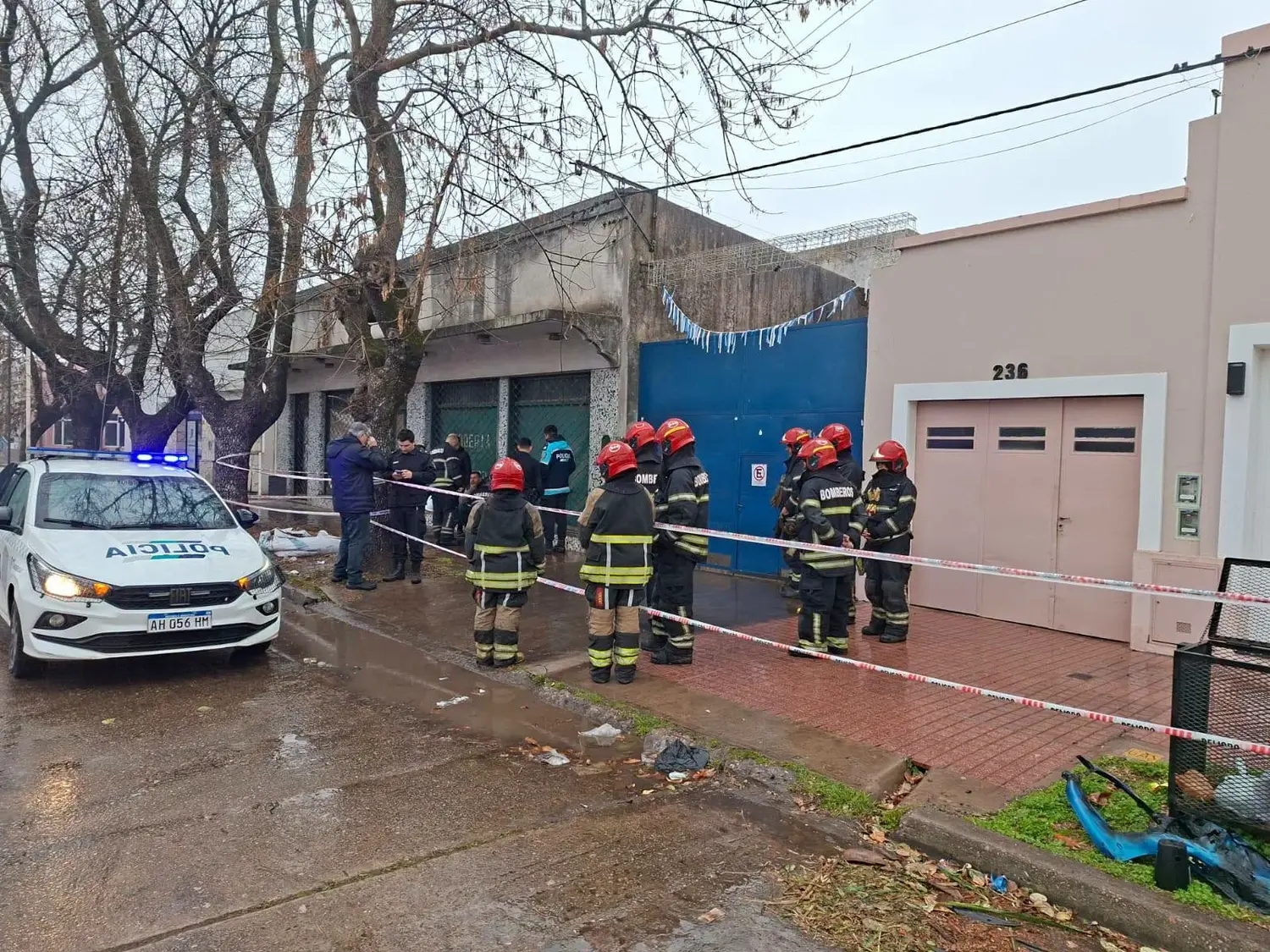 Explosión fatal en Bragado