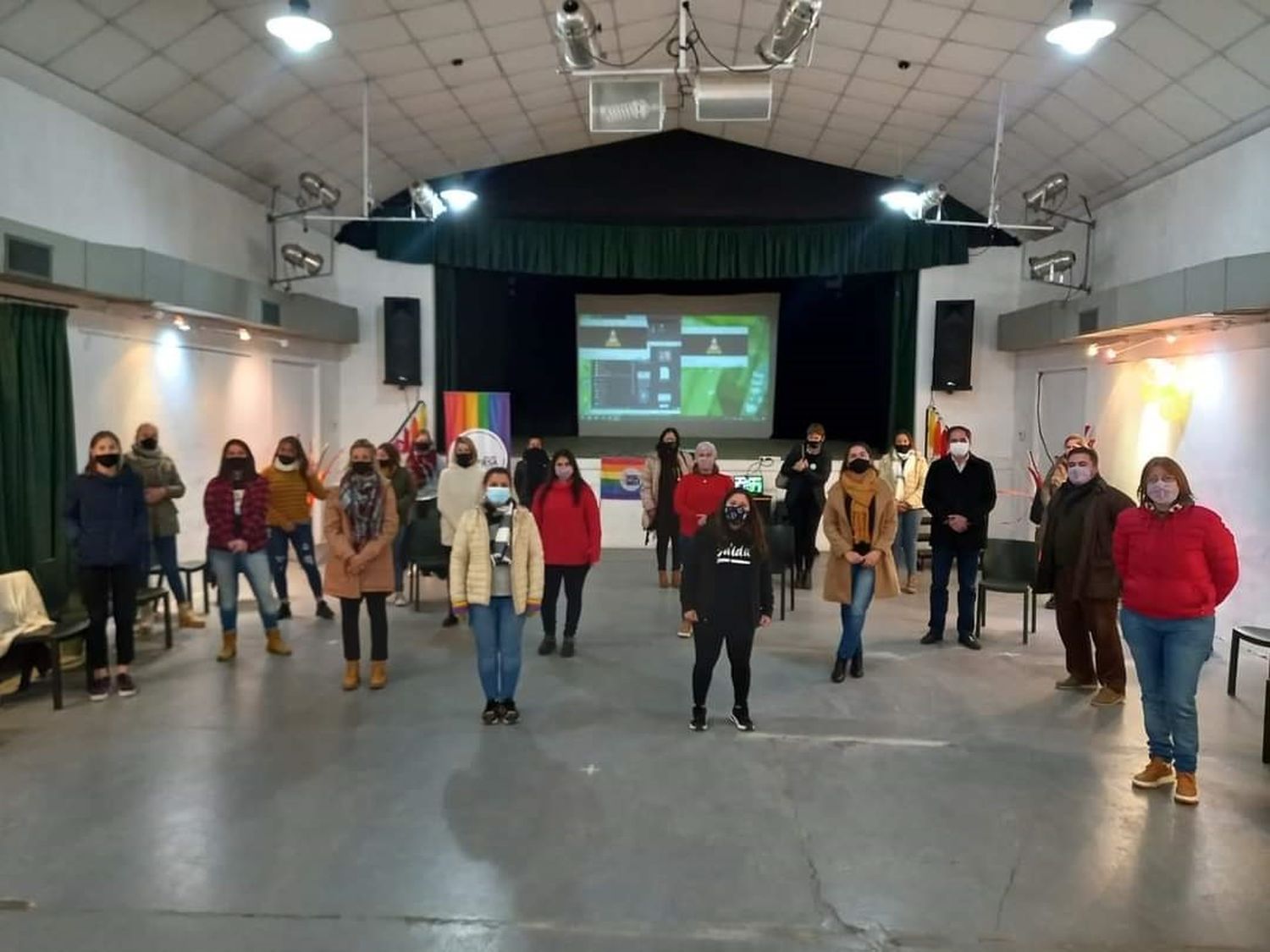 Conmemoraron del día del Orgullo LGBTIQ+ en Larroque