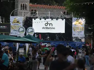 Este lunes culminará la séptima edición de la Fiesta del Queso Tandilero.