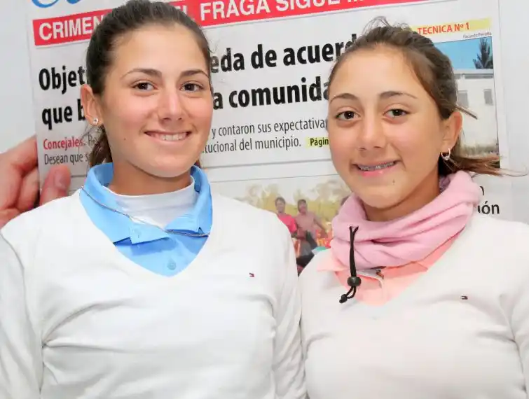 Las hermanas Rendo juegan en campeonato internacional junior en Buenos Aires