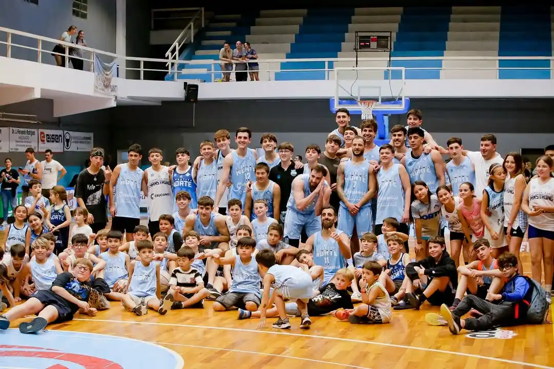 El Deportivo Norte de los venadenses Francisco Rizzotti y Francisco Rossarola, más el ex Centenario Juan Segundo Menna, comenzó con victoria ante el Ciclista de los Pagura. Foto: Prensa Deportivo Norte