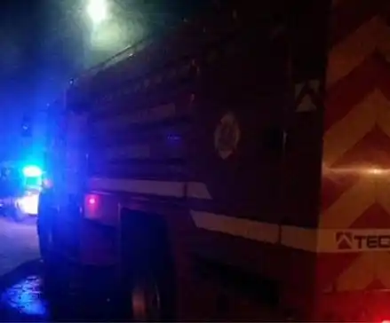 Incendio en depósito de pirotecnia en Garín