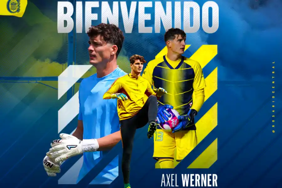 Axel Werner jugará en Rosario Central