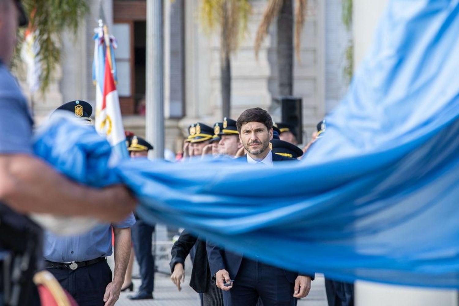 El acto tuvo lugar en Fue este martes, en la Plaza 25 de Mayo.