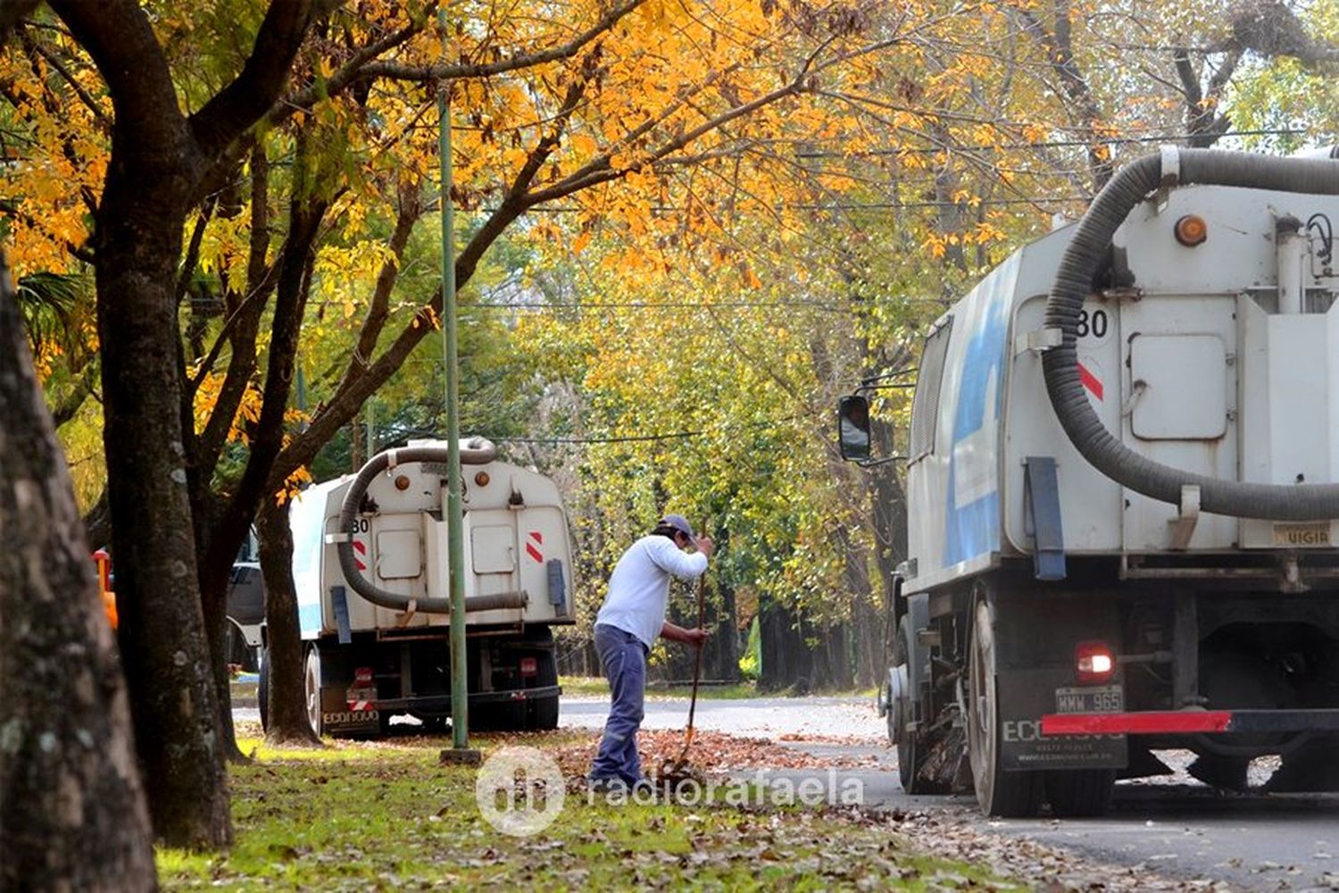 En el otoño, la Municipalidad refuerza el barrido en la ciudad: ¿cómo quedaría el cronograma?