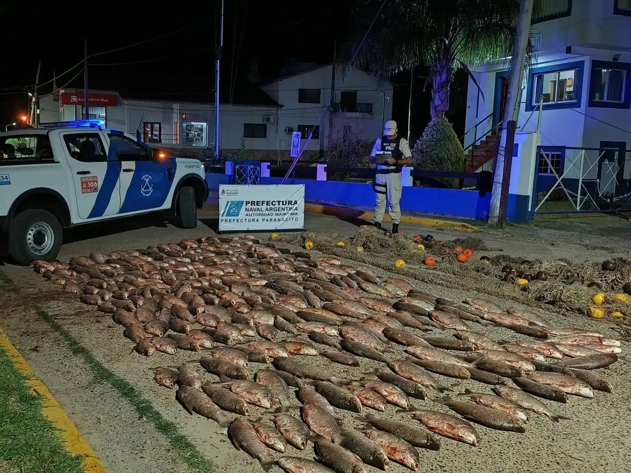 Decomisaron miles de kilos de pescados durante dos operativos preventivos