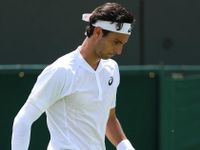 Musetti se despidió de Wimbledon tras caer ante Basilashvili en cuatro sets