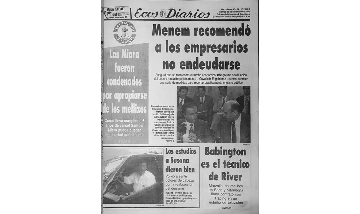 Viernes 23 de diciembre de 1994