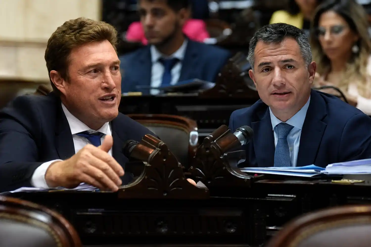 El debate dejó un fuerte enfrentamiento entre los diputados cordobeses Ignacio García Aresca y Gabriel Bornoroni.