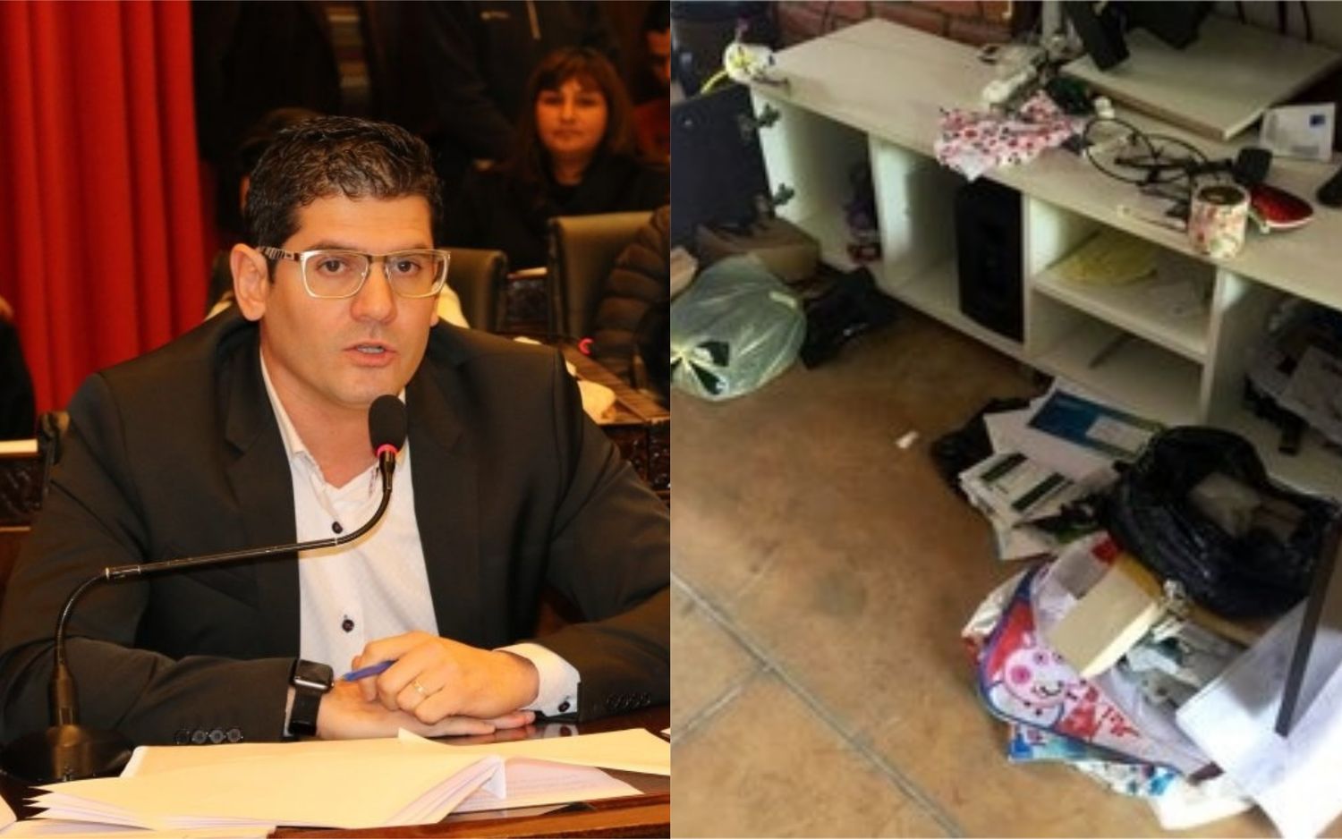 Morón: Robaron la casa de un concejal que se quejó por la inseguridad y explotó contra Lucas Ghi
