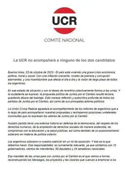 comunicado