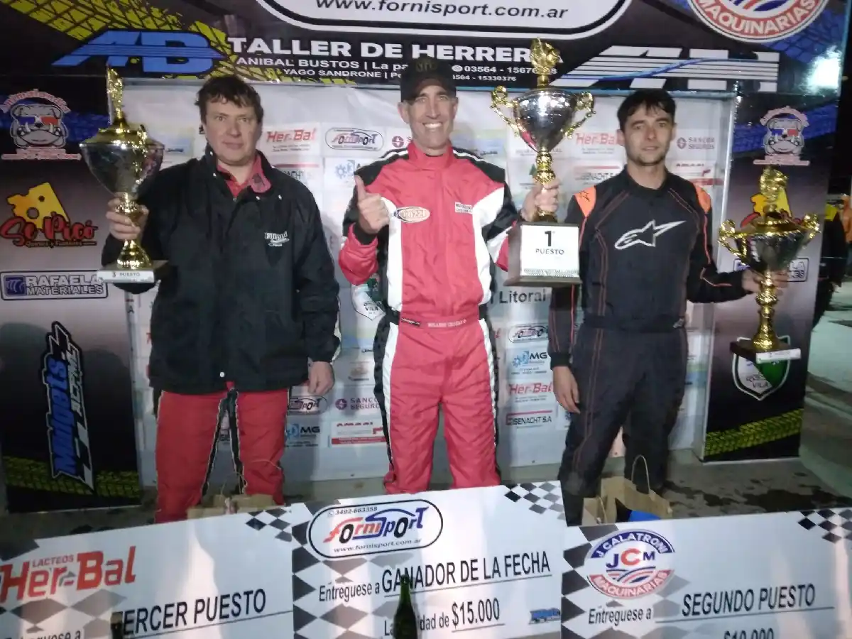 Molardo y García, los ganadores en Vila