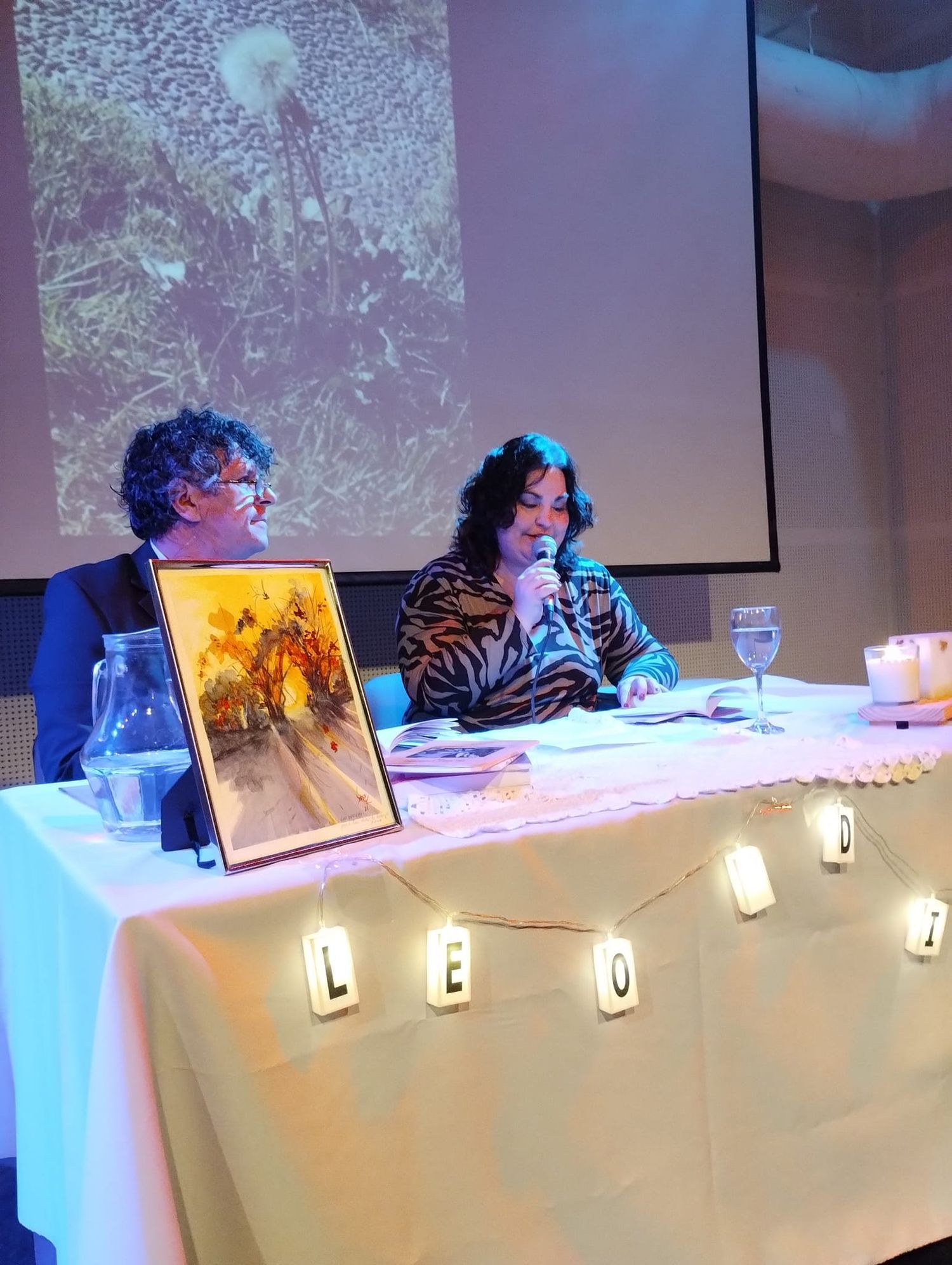 Imagen de la presentación en la localidad de Centenario, Neuquén.
