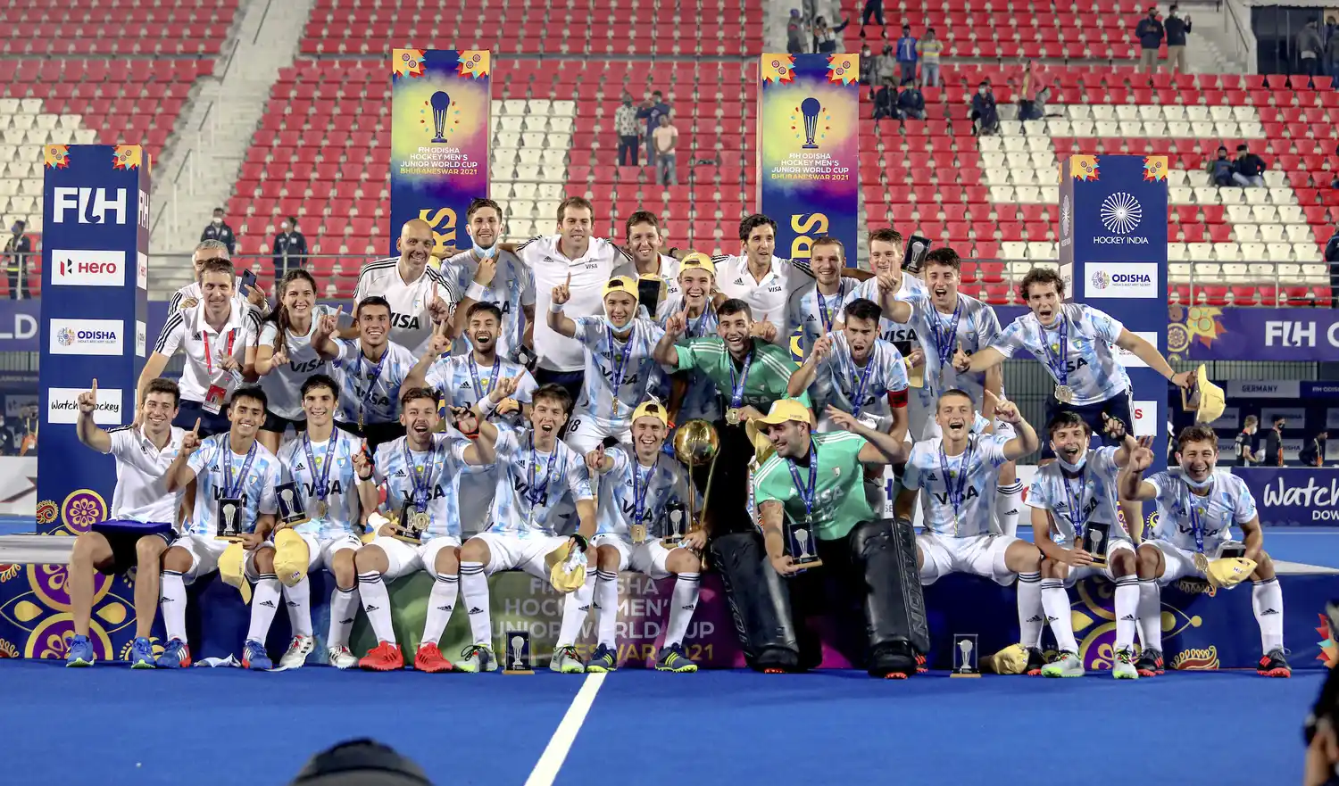 Argentina se consagró en el Mundial junior masculino