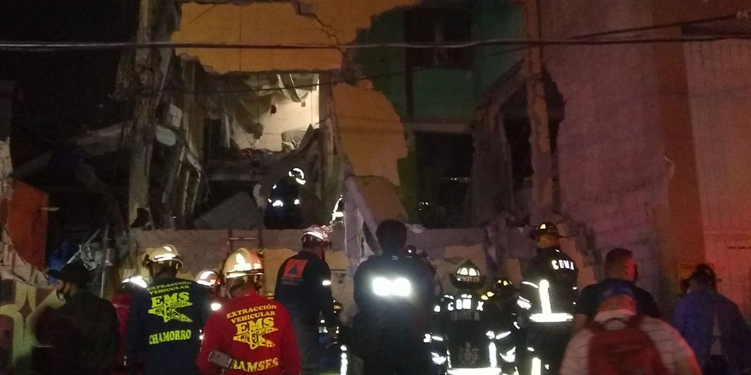 ¡EMERGENCIA EN MÉXICO! Explosión de gas deja 2 muertos y 25 heridos