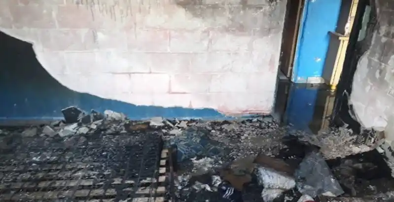 Santo Tome: trágico incendio en una vivienda