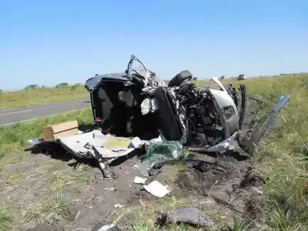 En un impresionante accidente en la Ruta 12, murió un hombre de 66 años